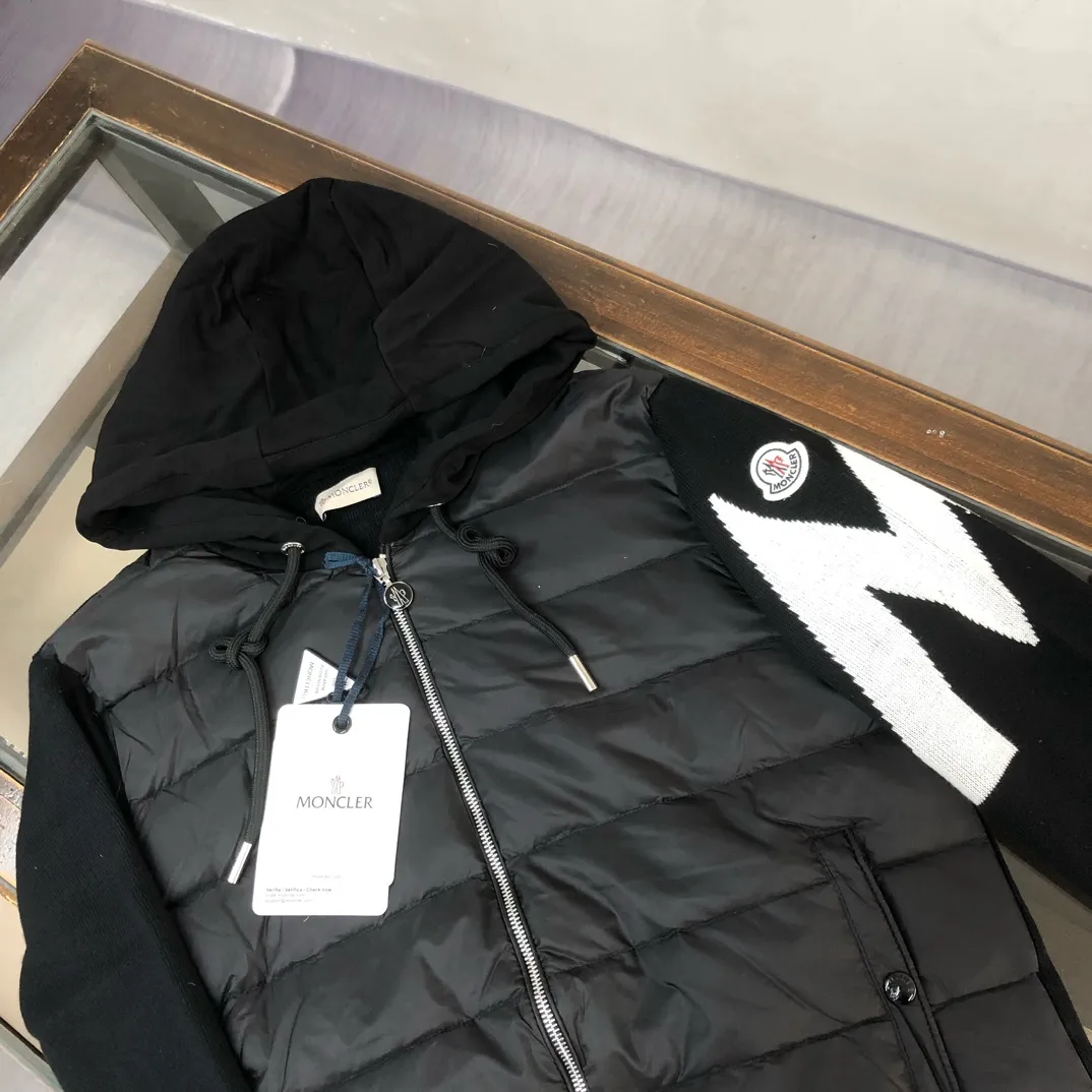 Mon*cler ， Versatile ， 。 。 ， 。 Ｍ ， Classic ， ！！ Same Style～ ：Black Size：S-M-L-XL-2XL